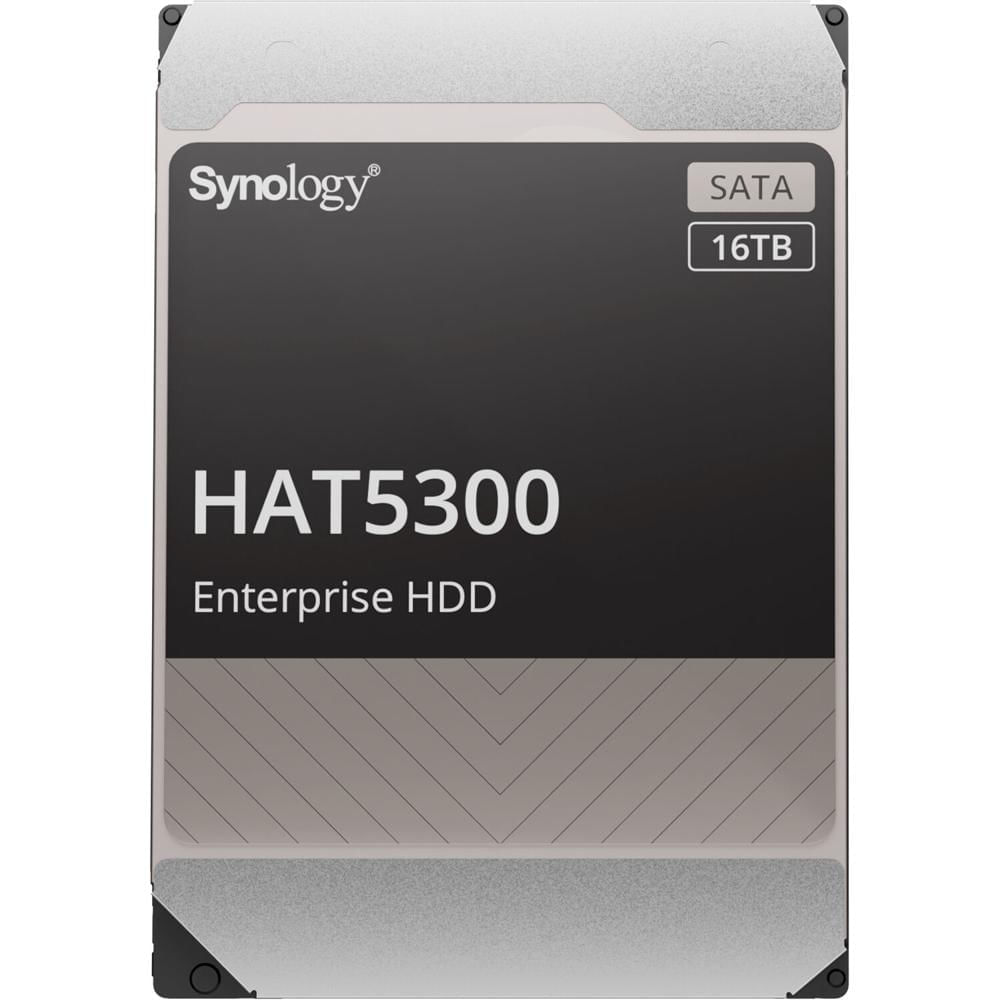 Synology 16TB HAT5300 HDD Interno Empresarial SATA III 3.5"" - 7200 rpm, 512MB Cache, 262 MB/s, 2.5 M