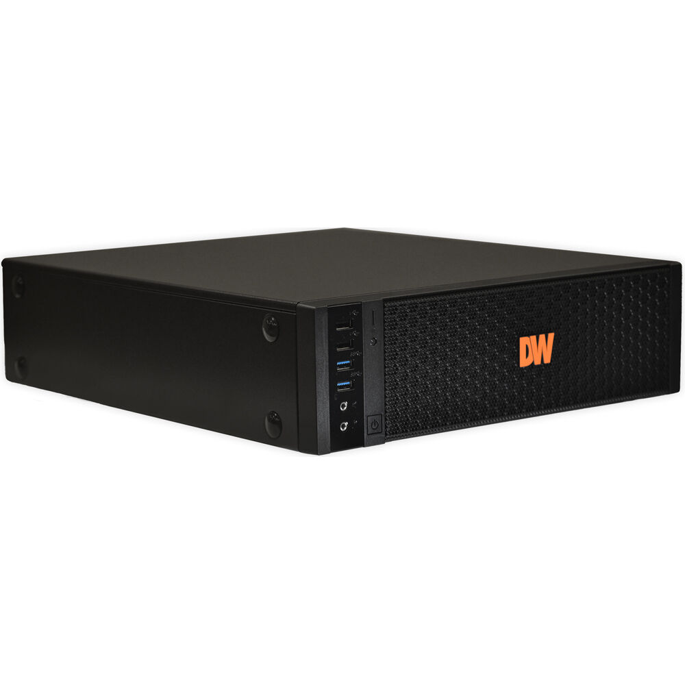 Servidor Digital Watchdog Blackjack DX con Intel i7 y Windows (40TB HDD) - Hasta 480 Mb/s, Salida de