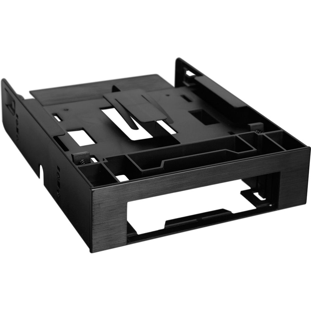Soporte Icy Dock FLEX-FIT Trio para 2 x 2.5"" HDD/SSD a 5.25"" + Bahía de 3.5"" (Negro) - Compatible co