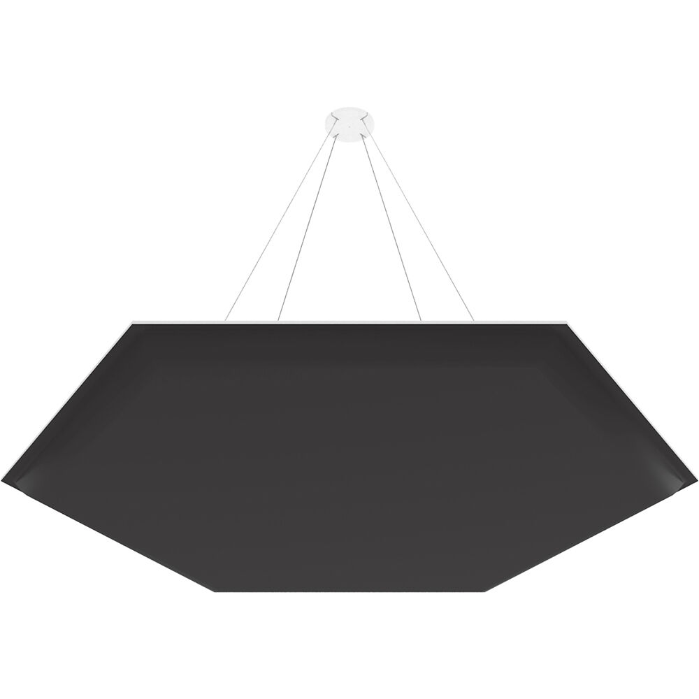 Vicoustic ViCloud VMT 3D (Hexágono, Negro, 4 Piezas) - Solución Acústica Ligera y Suspendida