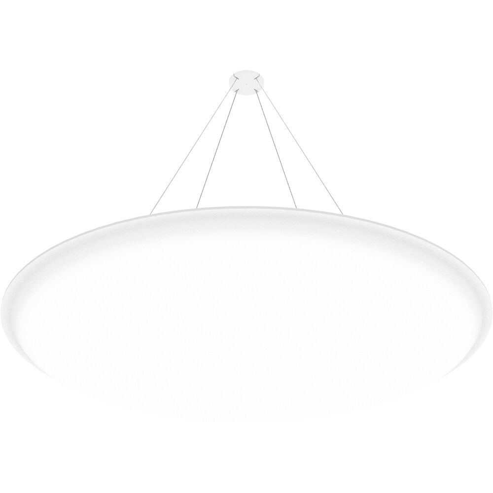 Vicoustic ViCloud VMT 3D (Redondo, Blanco l, 4 Piezas) - Solución Acústica Ligera y Suspendida