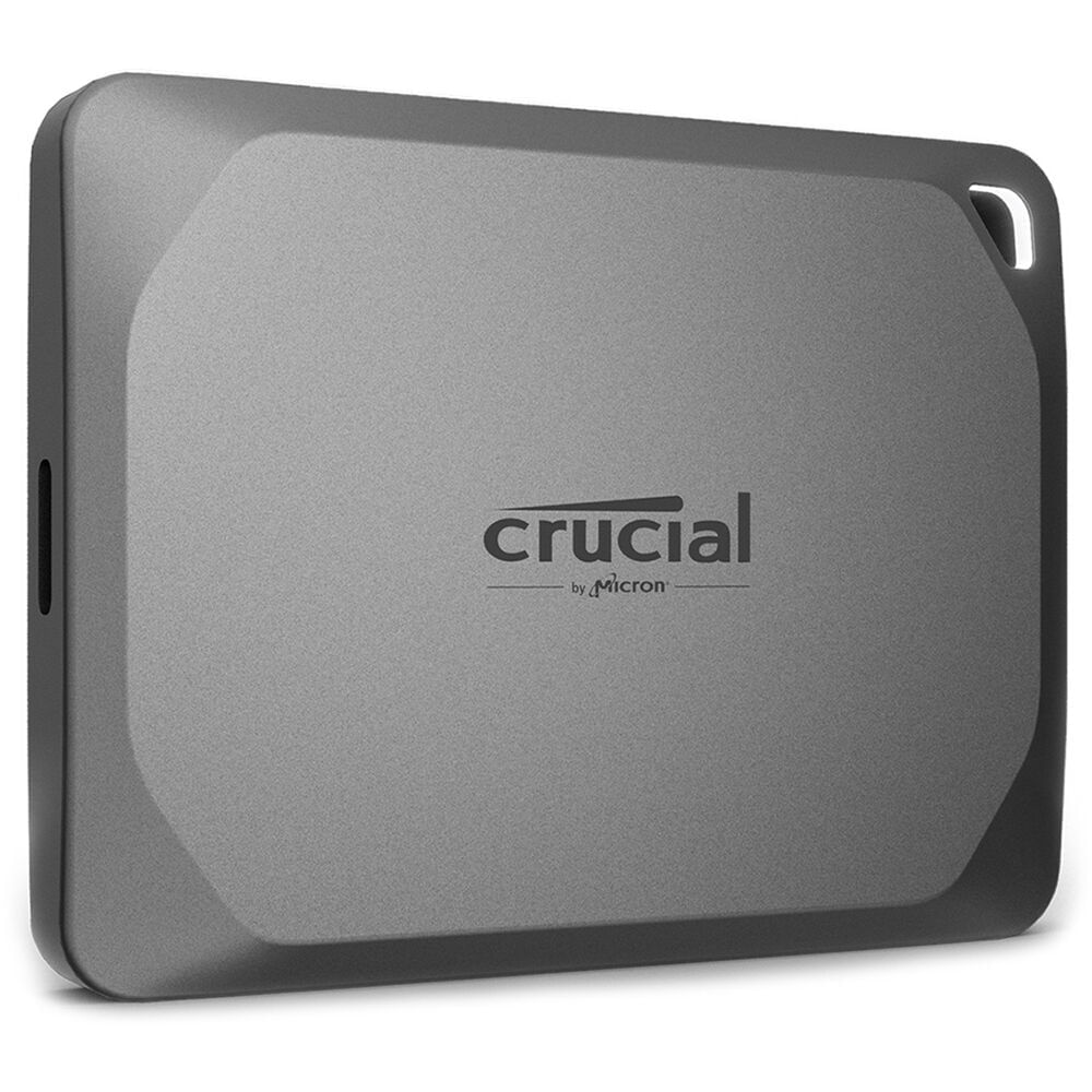 Crucial 2TB X9 Pro SSD Portátil USB 3.2 Gen 2 - 1050 MB/s, Resistente al Agua y al Polvo, Cifrado AE