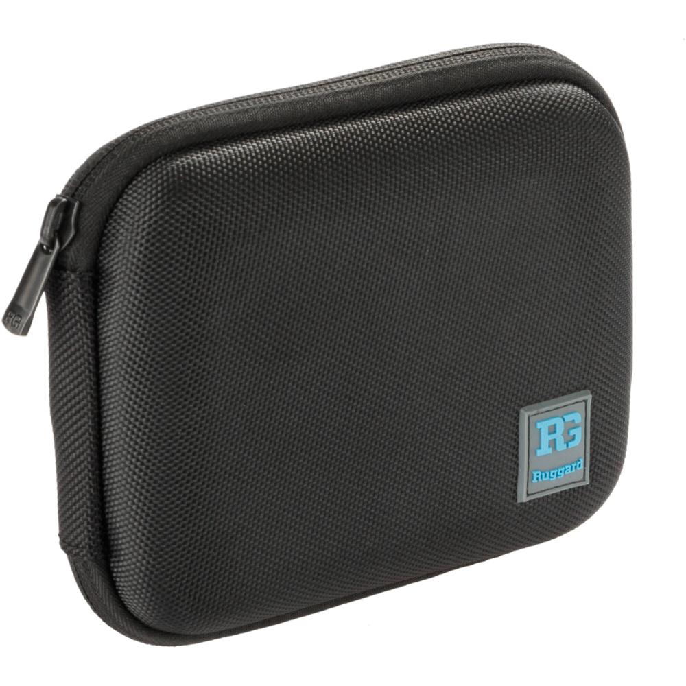 Funda Semi-Dura Ruggard para Dos SSDs Portátiles con Protección EVA, Exterior de Nylon Balístico y F