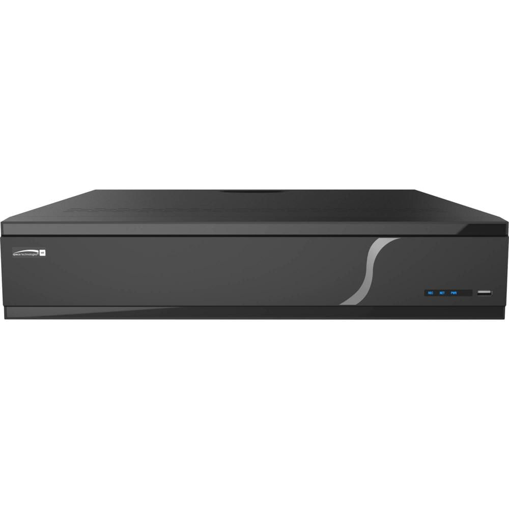 NVR de 64 Canales 8MP Speco Technologies N64NR con HDD de 12TB - Soporta hasta 64 Cámaras, Resolució