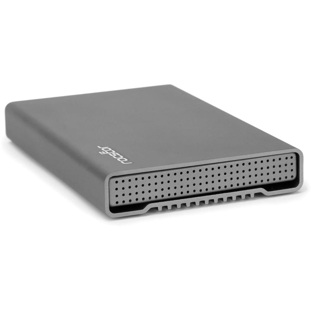 Rocstor Rocpro P33: Caja de Almacenamiento Portátil 2.5"" SATA a USB-C 3.1 Gen 2, Compatible con HDDs