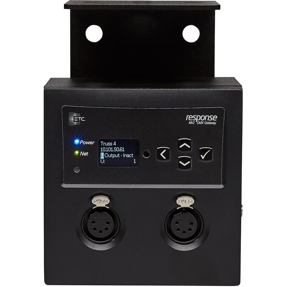 Puerta de Entrada DMX/RDM de Dos Puertos ETC Response Mk2 (Portátil, Blanca) - Distribución de Datos