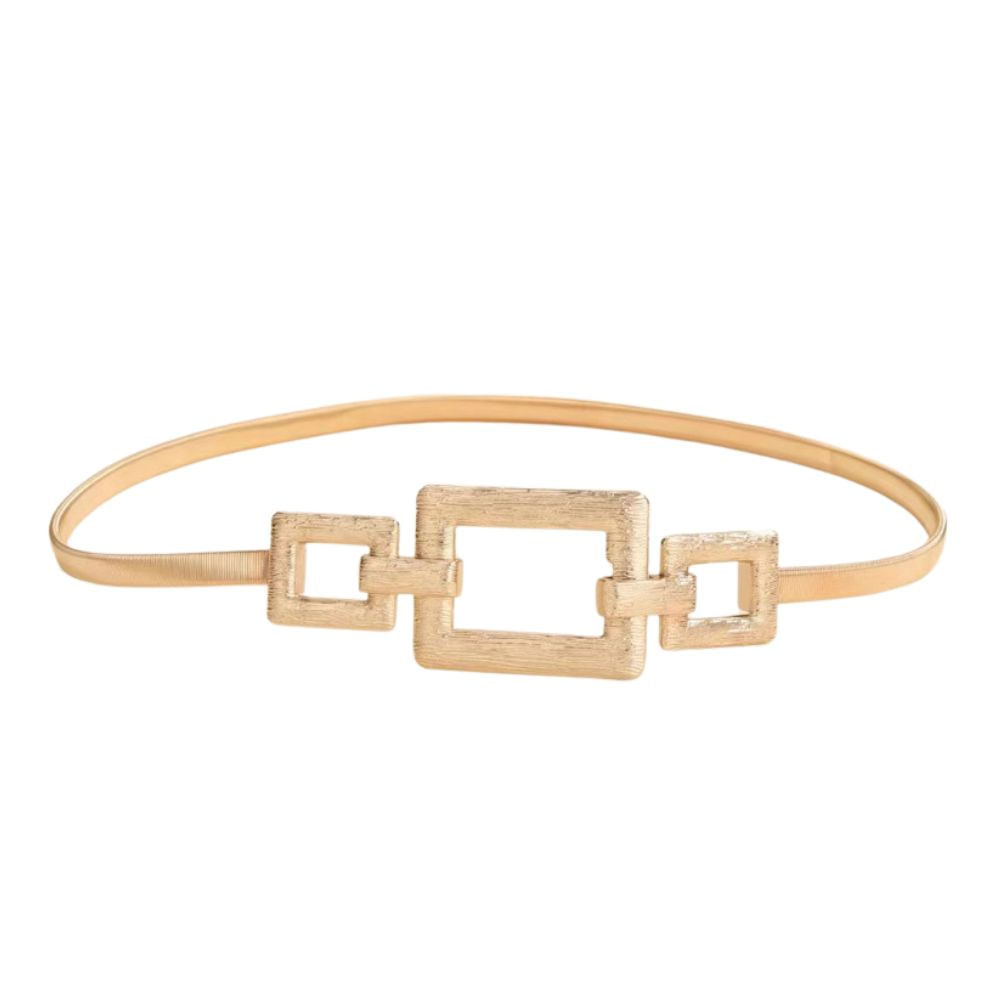 Cinturon Talullah Dorado Correa Elastico