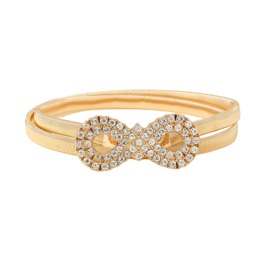 Cinturón Elástico Tiana para Mujer | Dorado