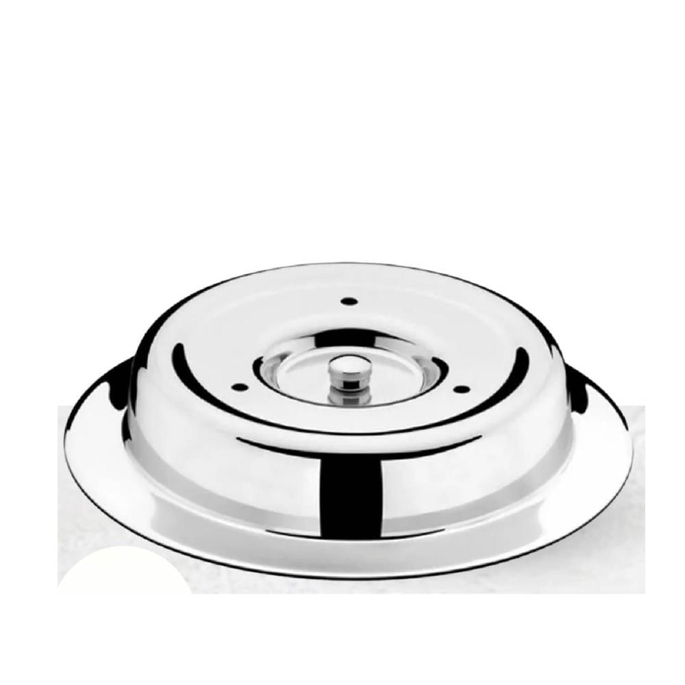 Campana para Plato TRAMONTINA  Ace. Inox. 28 cm