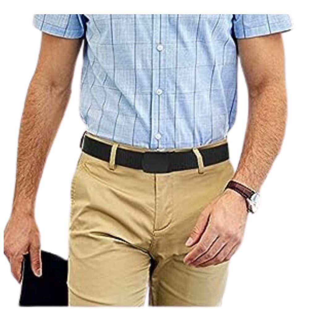 Cinturón Táctico Militar para Hombres - Negro