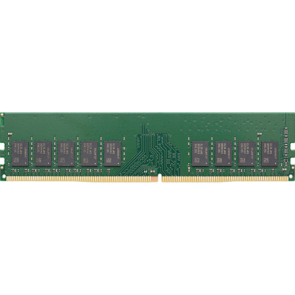 Módulo de Memoria Synology 8GB DDR4 UDIMM ECC para FlashStation FS2500 - 288 Pines, 1.2V, No Bufferi