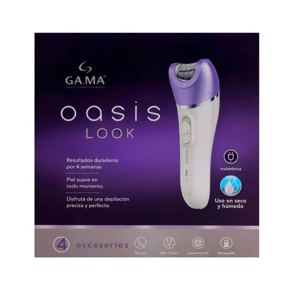 Depiladora Gama Oasis Look con Carga USB