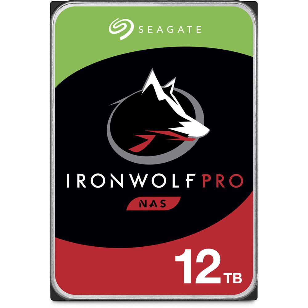 Seagate 12TB IronWolf Pro 7200 rpm SATA III 3.5"" HDD Interno NAS (CMR) - 256MB Cache, 270 MB/s, 550T