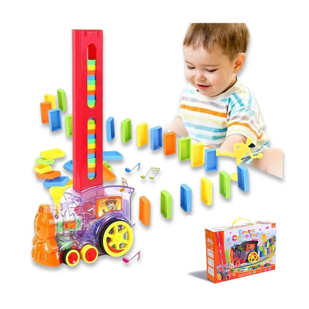Juego Didáctico Tren de Dominó Interactivo de Colores - Oechsle