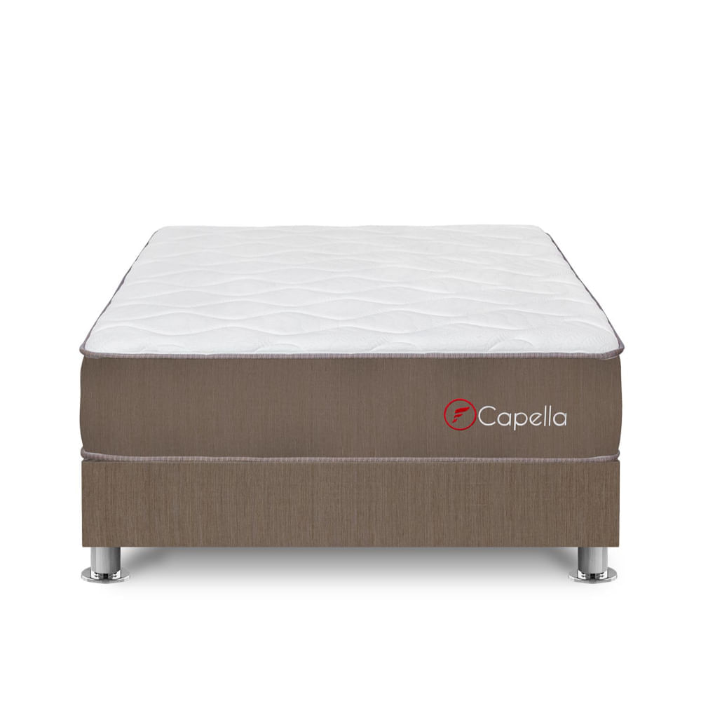 Cama Americana Forli Capella Super Side 2 Plazas + 2 Almohad