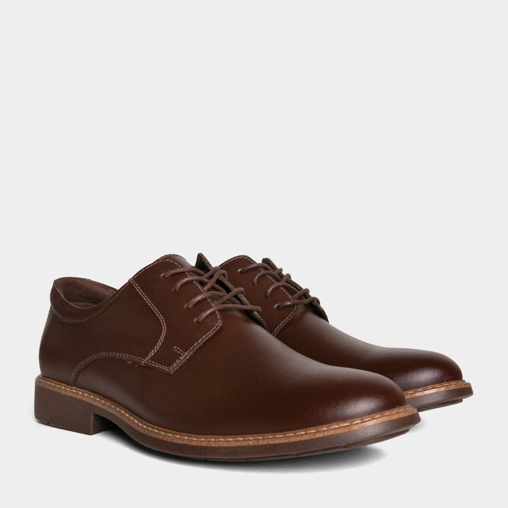 Zapatos Casuales Hombre RENZO RENZINI RCF-041 CUERO Marron Talla