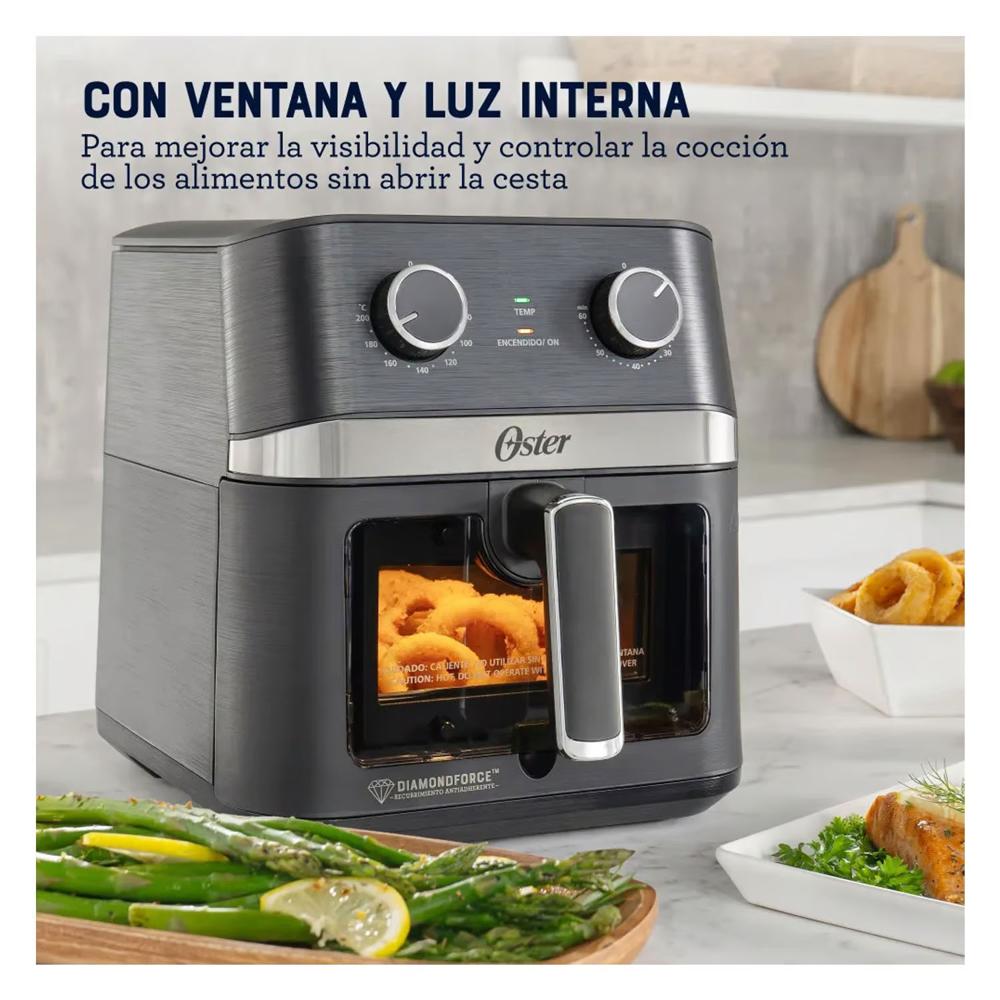 Freidora de Aire Manual Oster DiamondForce 6L CKSTAF60WMDF