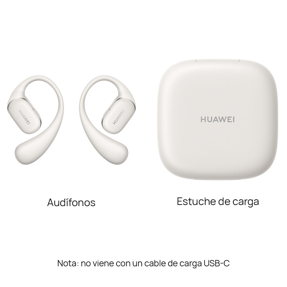 HUAWEI FreeArc Openear Gris IP57 Hasta 48h