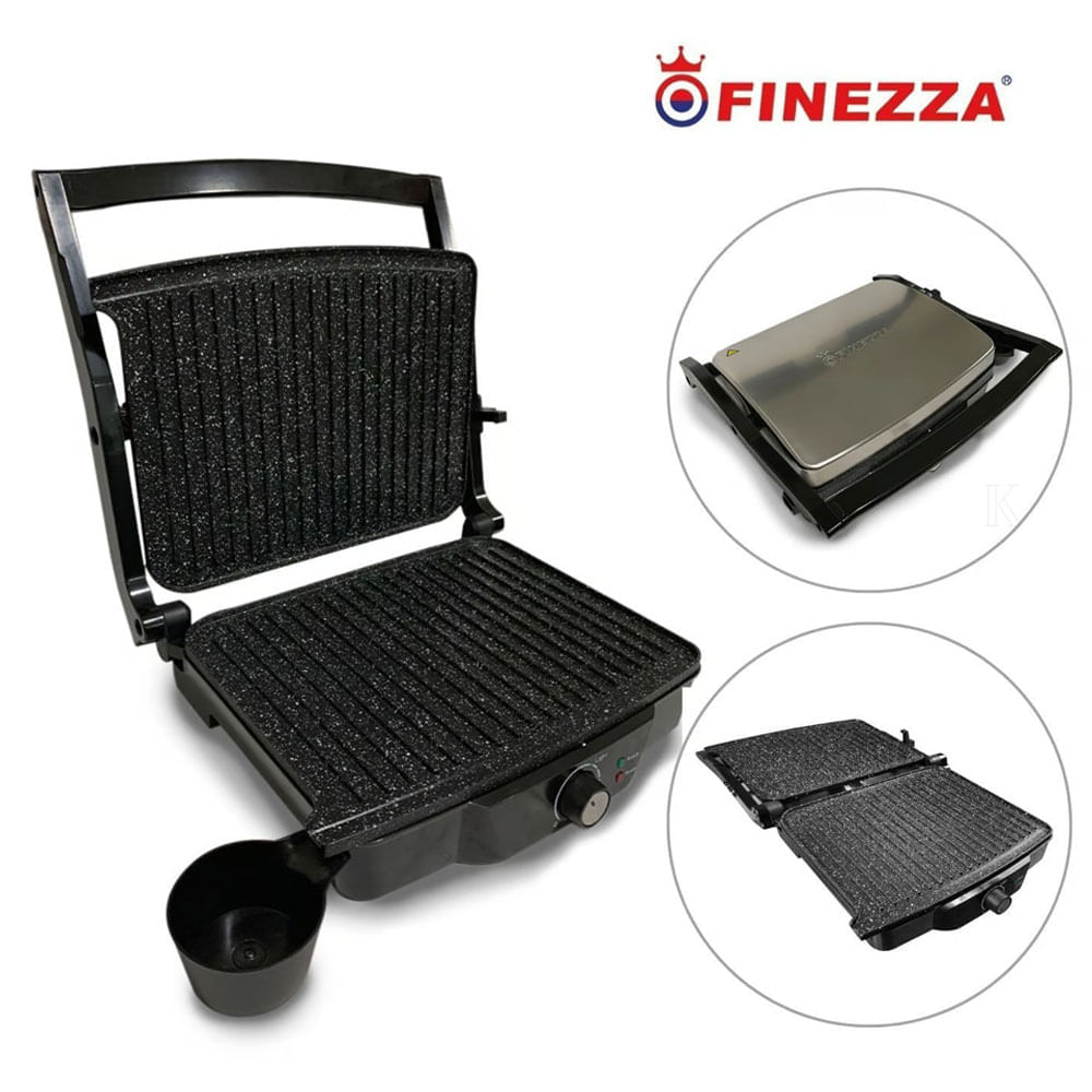 Parrilla Panini Grill con Control Temperatura FZ-802EG