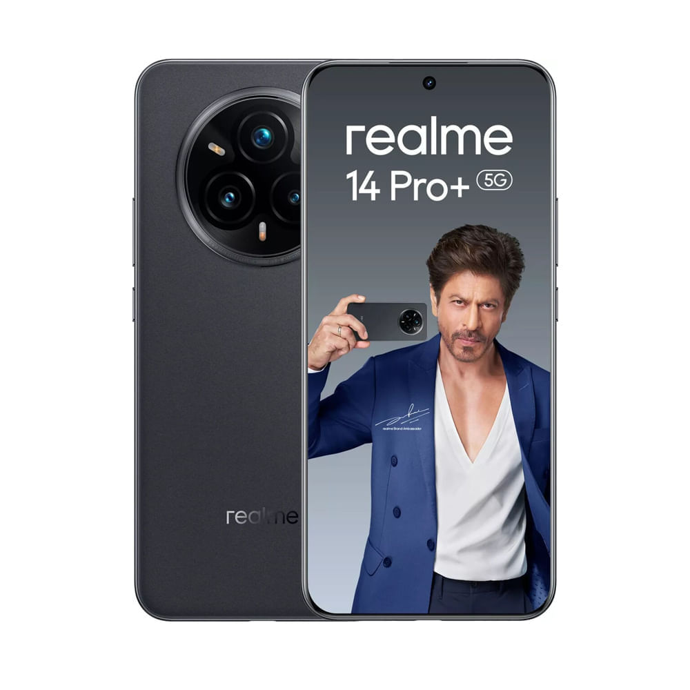 Realme 14 Pro Plus 12Gb Ram Negro 512Gb Rom con Mica Hidrogel