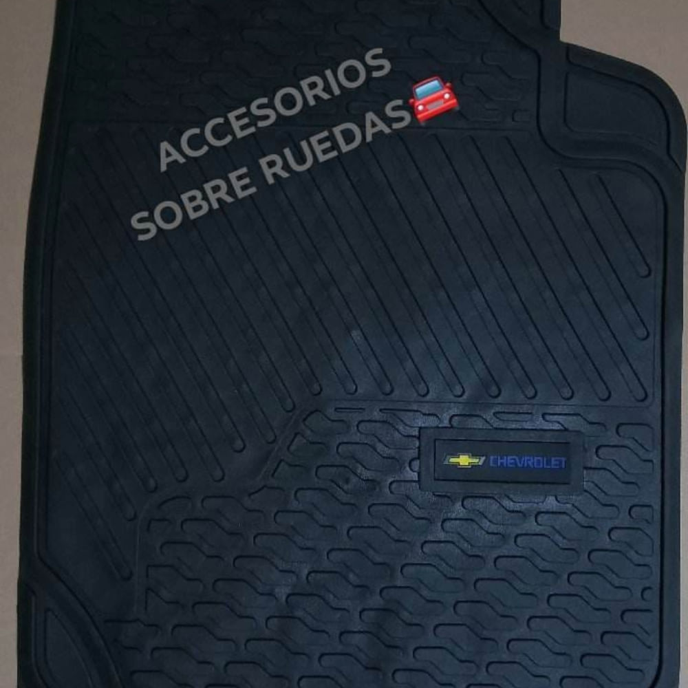 Pisos CHEVROLET de 3Piezas IMPERMEABLE para Auto y Camioneta