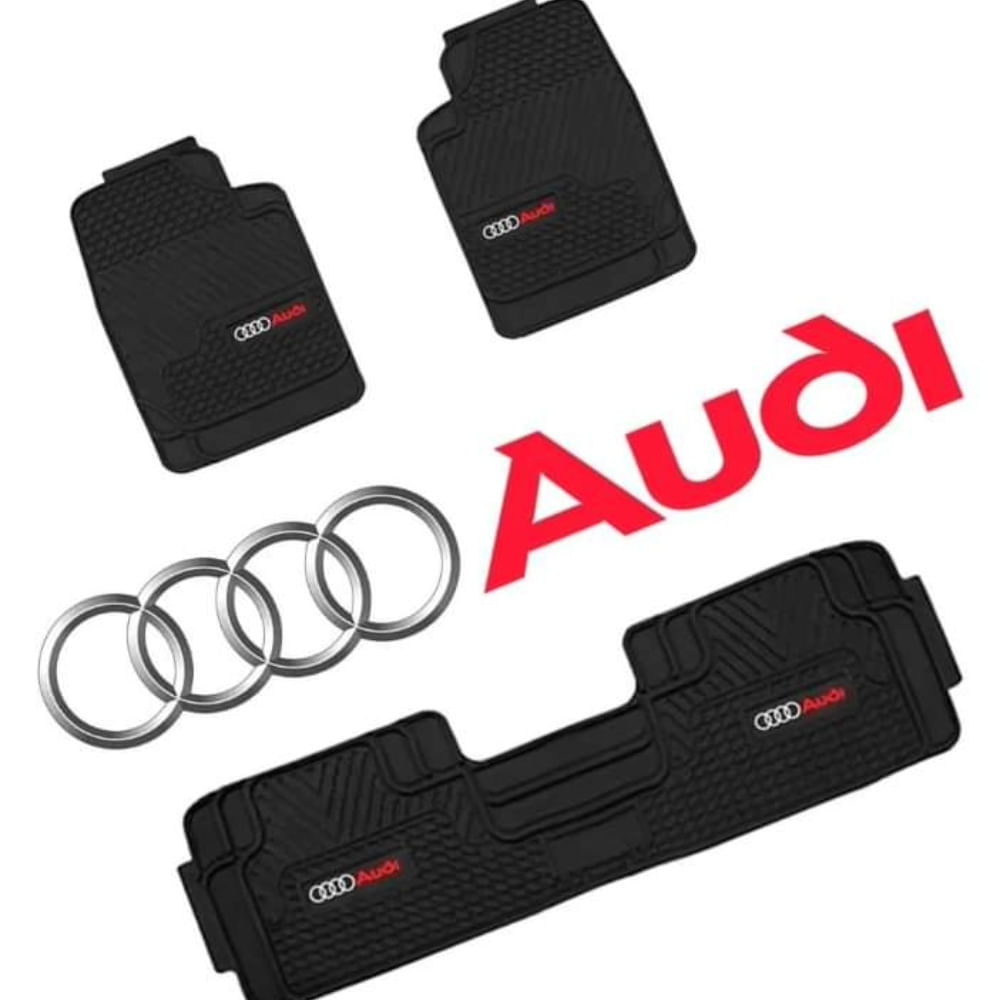 Pisos AUDI 3Piezas IMPERMEABLE Auto y Camioneta