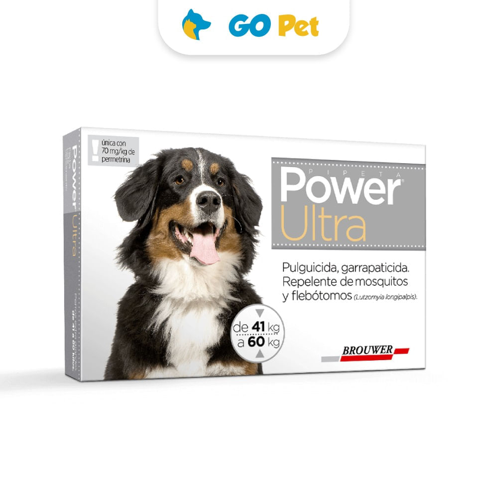 Antipulgas Power Ultra Pipeta 10.5 Ml de 41 a 60 kg