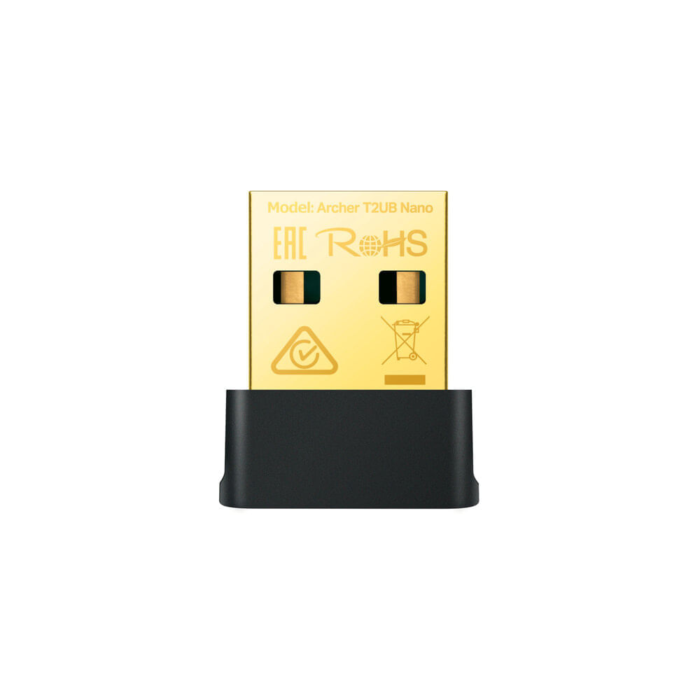 ADAPTADOR INALAMBRICO TP-LINK ARCHER T2UB AC600 P/N:ARCHER T2UB NANO