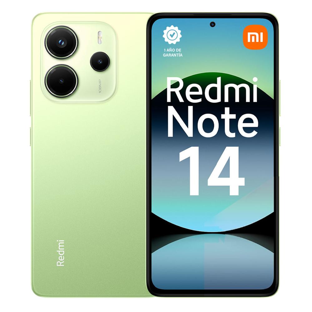 Celular XIAOMI Redmi Note 14 256GB+8GB Lime Green
