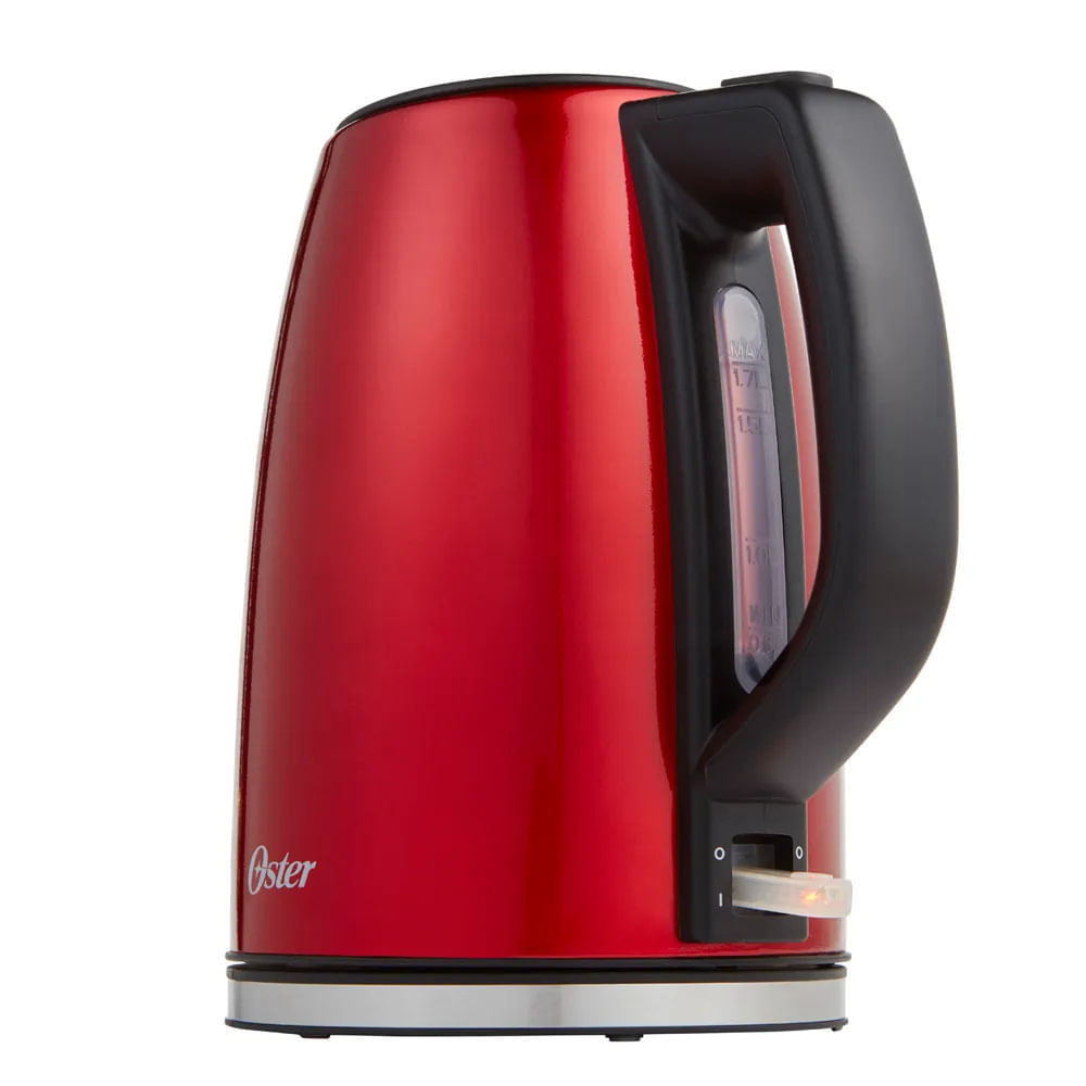 Hervidor eléctrico Oster BVSTKT673CR Acero inoxidable, Rojo