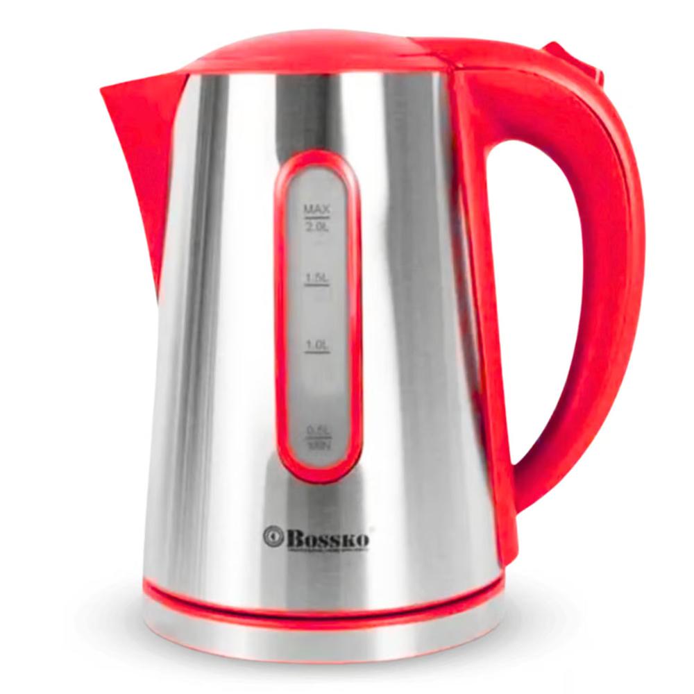 Hervidor Eléctrico 2 Litros Acero Red BK-208B - Oechsle