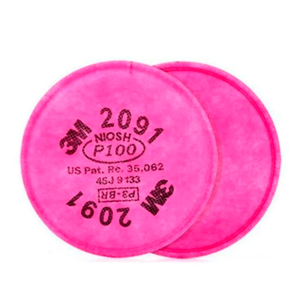 Filtro de Partículas 3M para Respirador – Protección P100 Filtro de Partículas 3M para Respirador - Protección P100