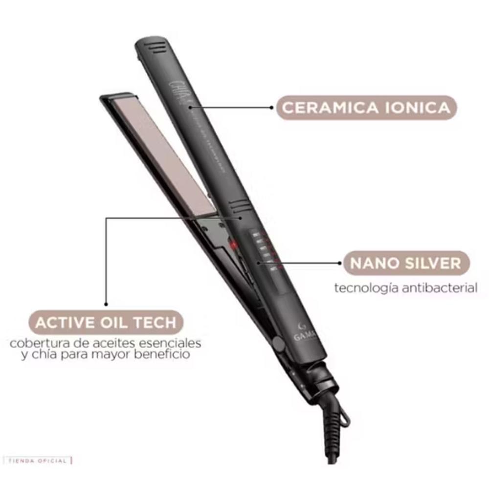Plancha Alisadora Elegance Led Chia Ceramic Ion