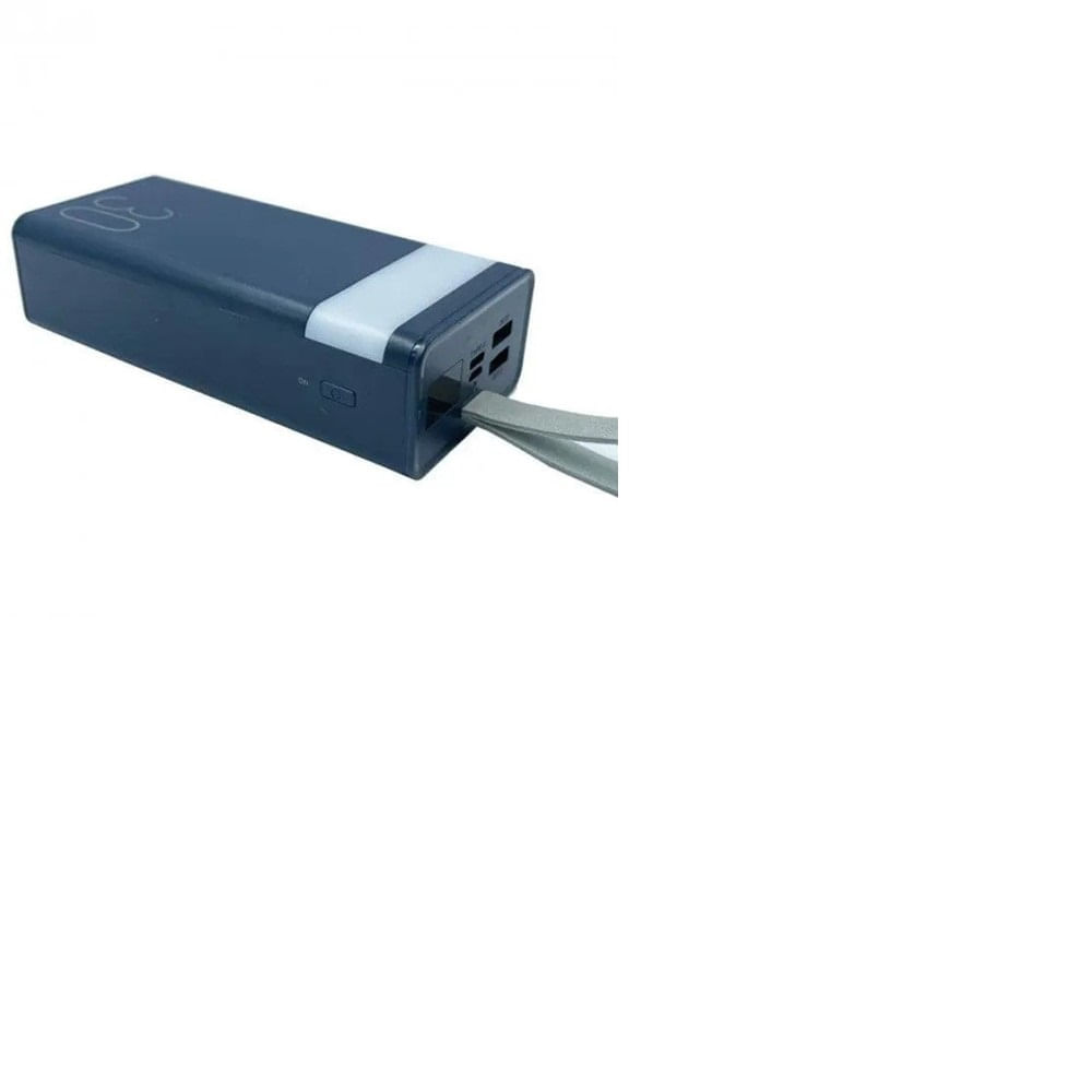 Cargador portátil Remax modelo rpp 320 30000mah pd20w qc22.5w azul