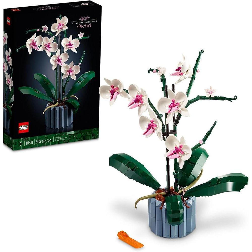 LEGO Botanicals Orchid Juego de construcción para adultos