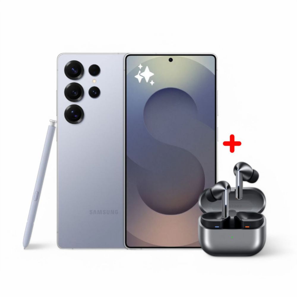 Celular Samsung Galaxy S25 Ultra 512GB 6.9"" SM-S938BZBMLTP Titanium Silver blue + Galaxy Buds SM-R630NZAALTA Silver