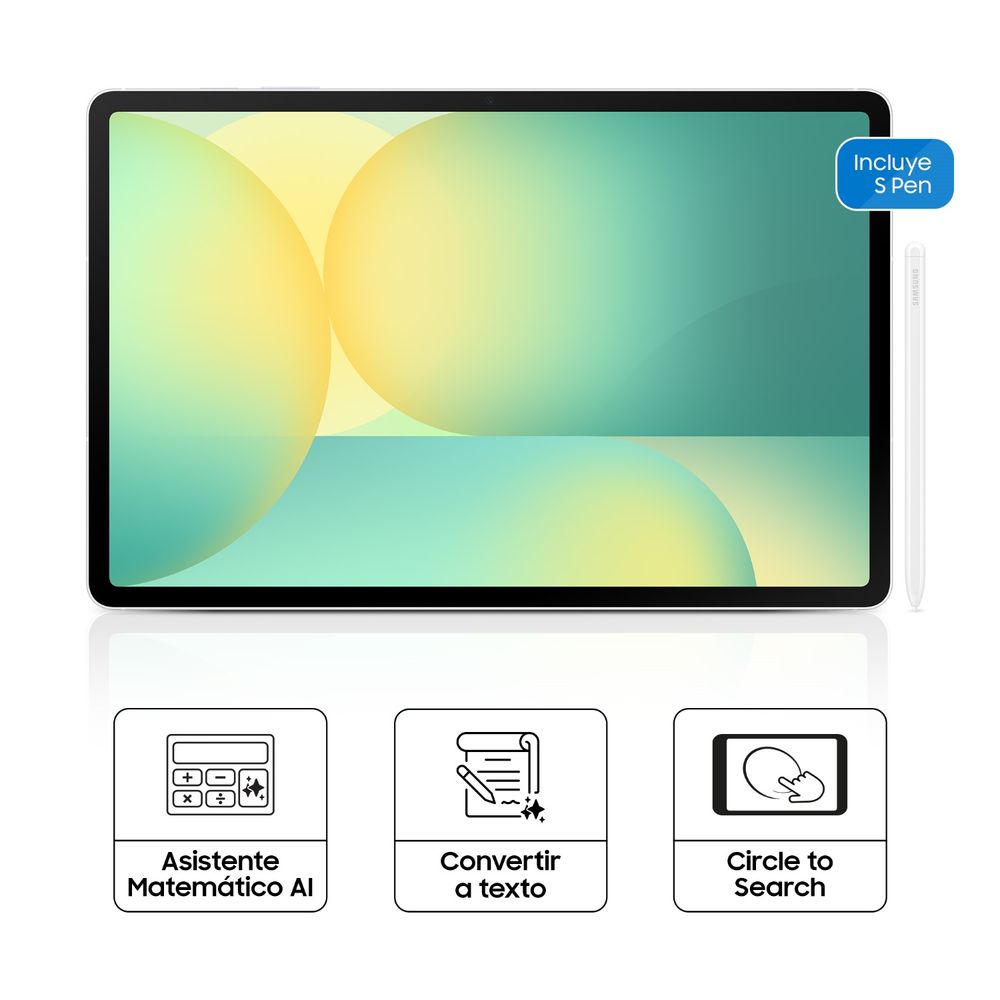 Tablet Samsung Galaxy Tab S10 FE Plus 13.1" 8GB RAM 128GB Plata