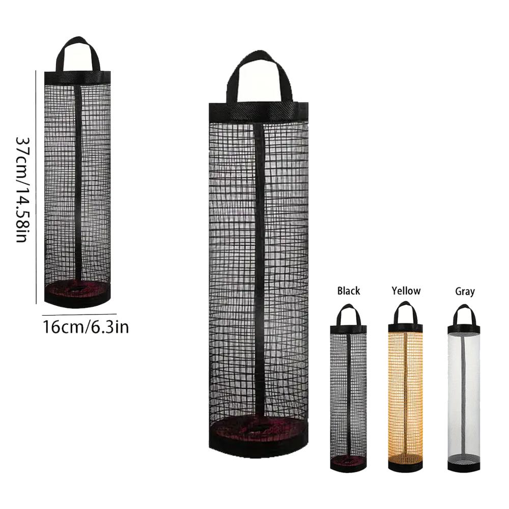 Dispensador Colgante Multiuso Para Cocina Plegable Negro