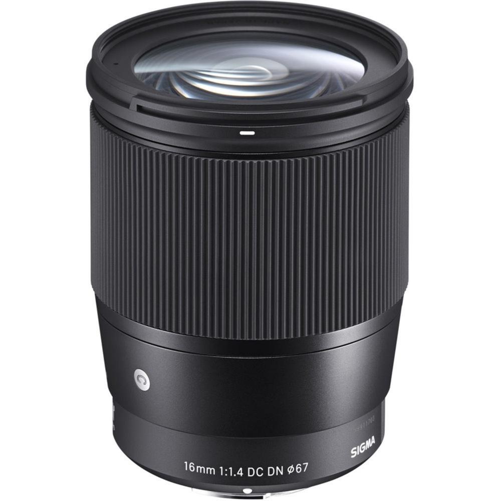 Lente Sigma 16mm f/1.4 DC DN Contemporary para Sony E