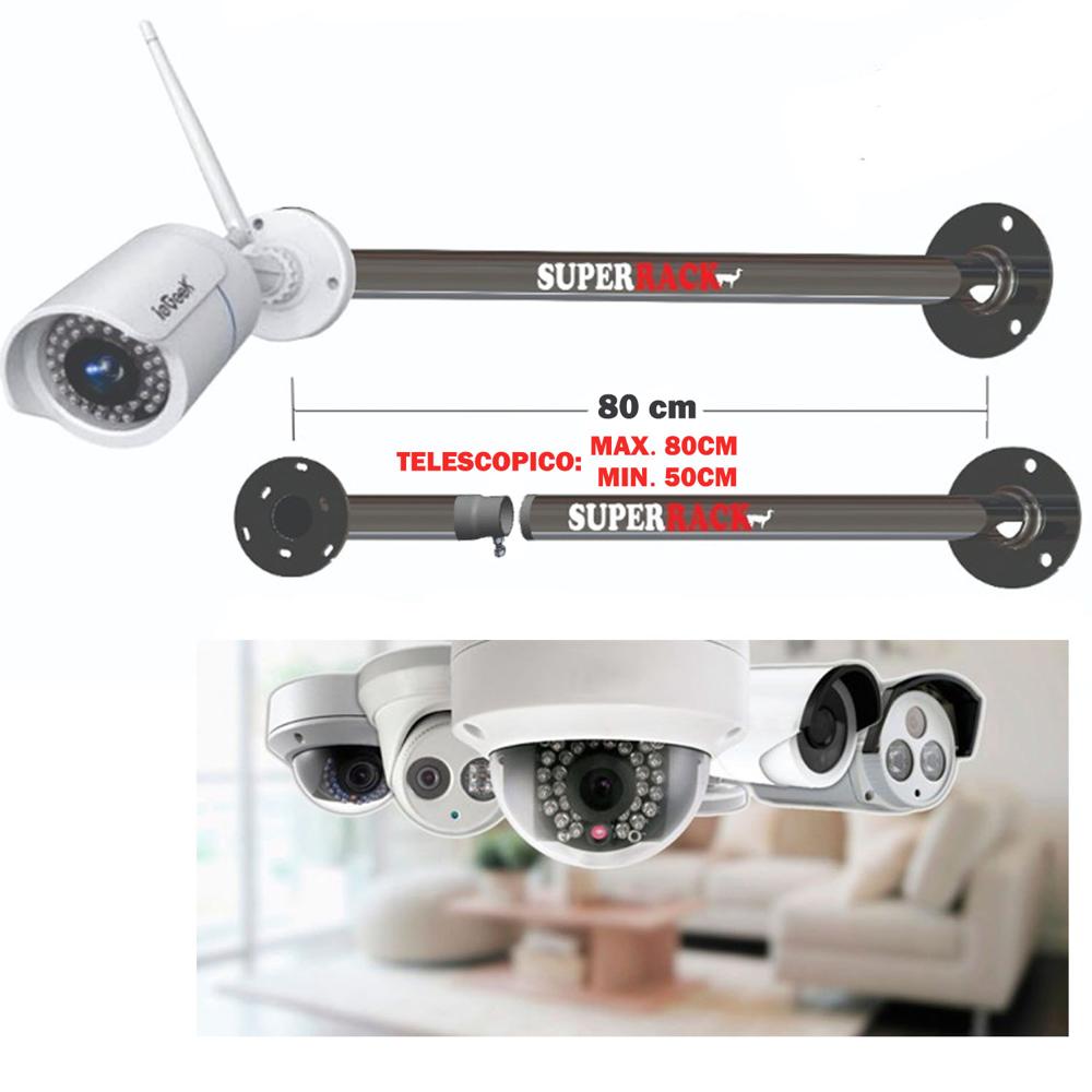 Rack Para Cámara de Seguridad Compacta 80 cm de distancia