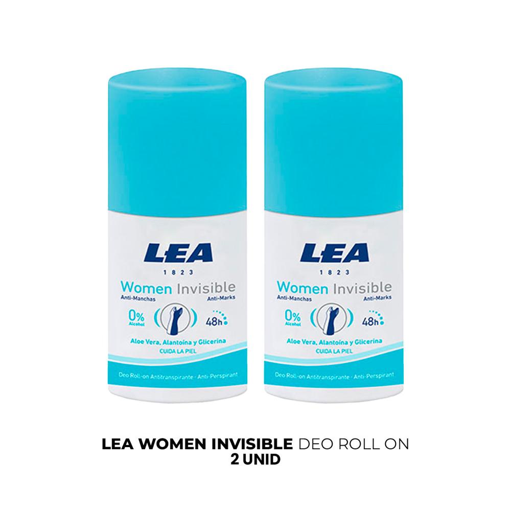 Lea Women Invisibledeo Roll On 2 Unid