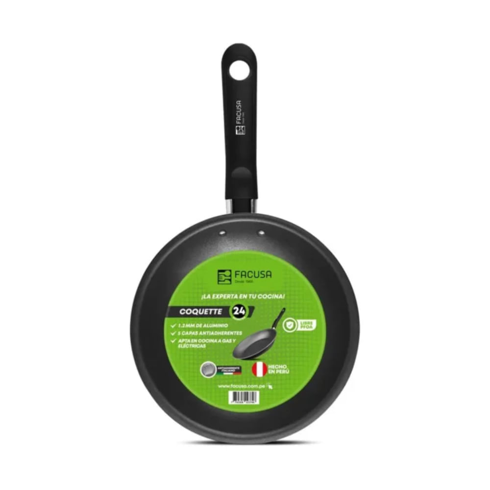 Sartén Facusa Coquette 24 cm | Antiadherente, Duradera