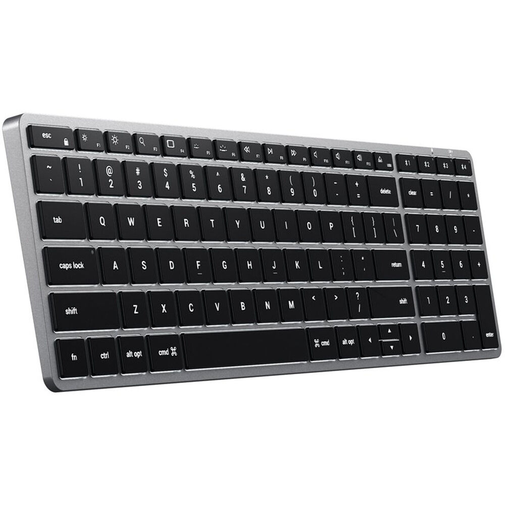 Teclado Bluetooth Retroiluminado Satechi Slim X2 (Plata) para Mac
