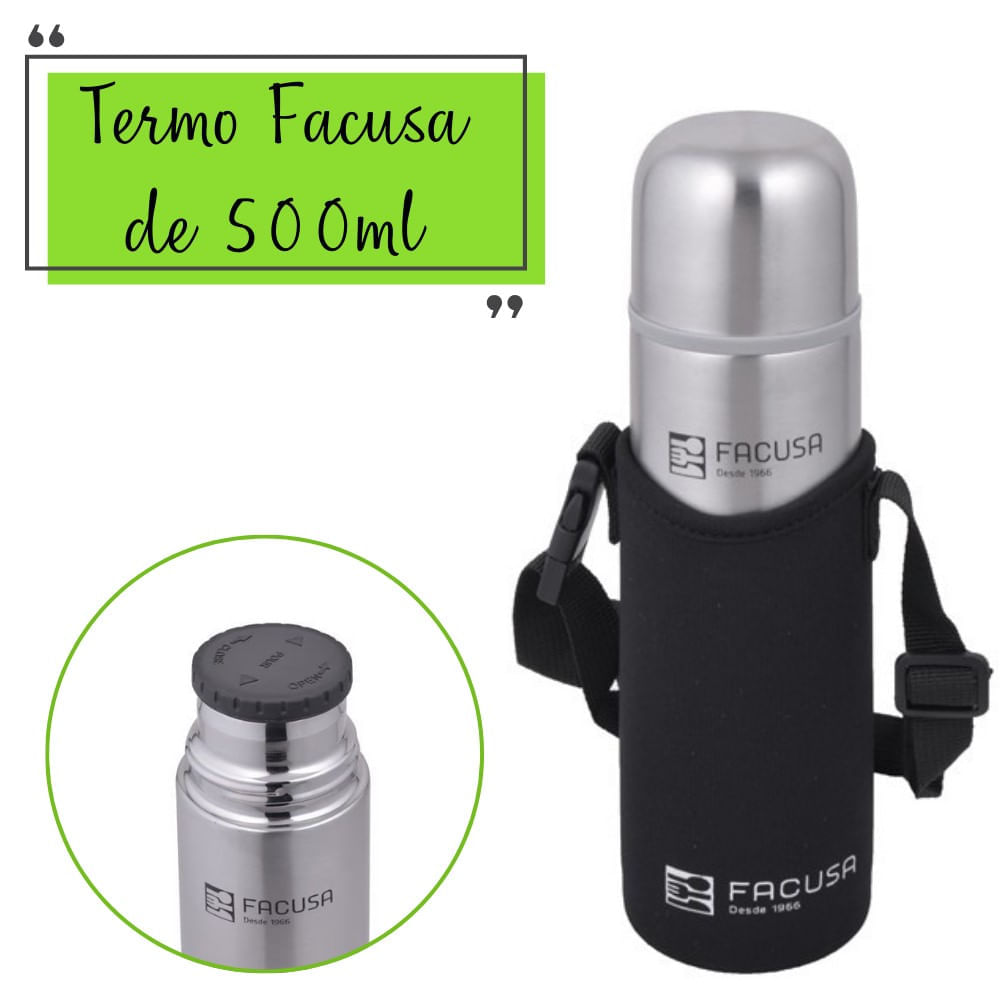 Termo BALÍN FACUSA Acero Inoxidable 500ML