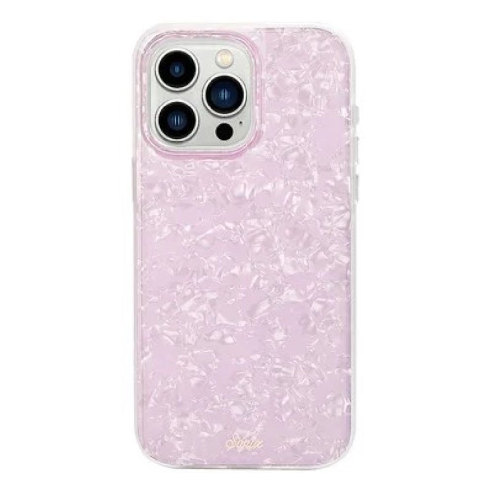 Case Moket Marmol para Iphone 15 Pro Rosado