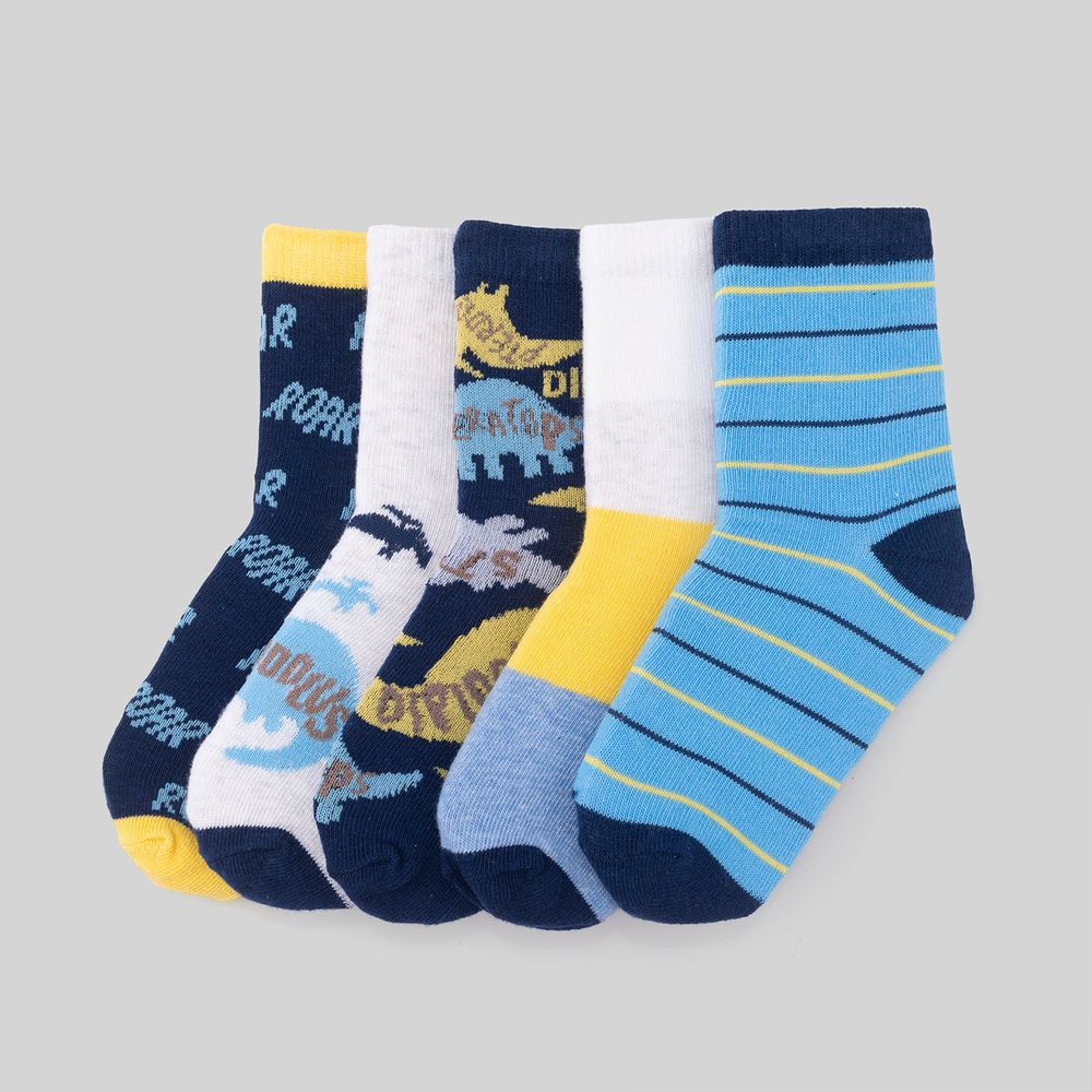 Medias Pack X5 Para Niño Circus Altas