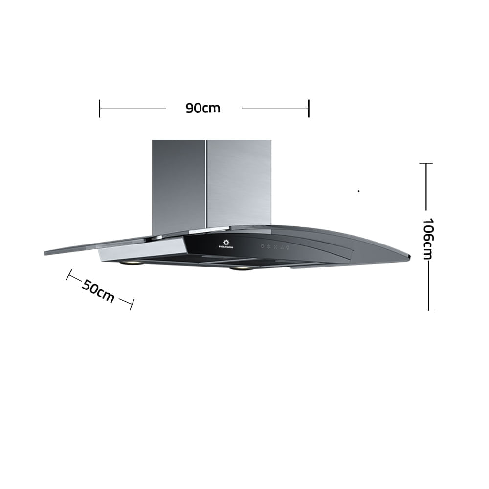 Campana Extractora INDURAMA 90CM CEI-90