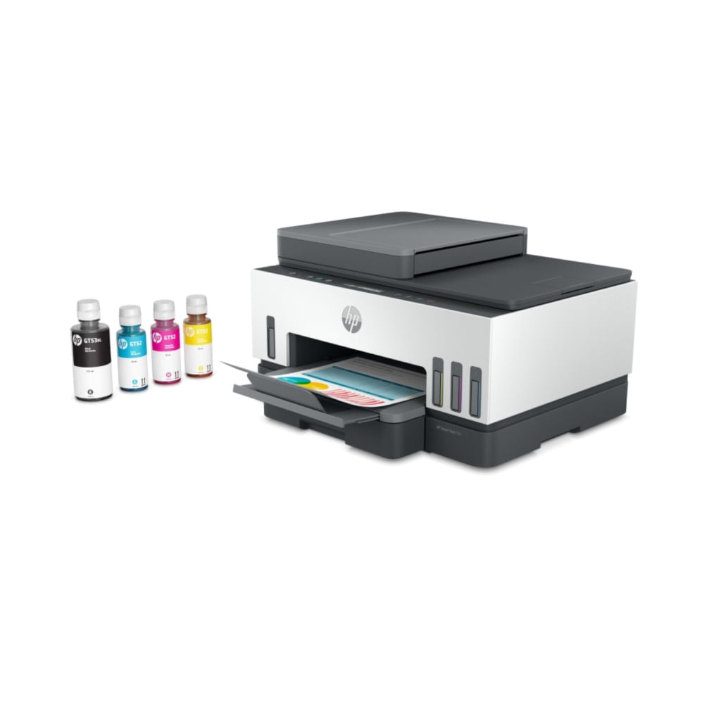 Impresora Multifuncional HP Smart Tank 750 con WiFi, Bluetooth