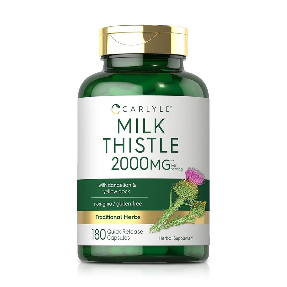 Milk Thistle 2000mg (180 Cápsulas) – Carlyle