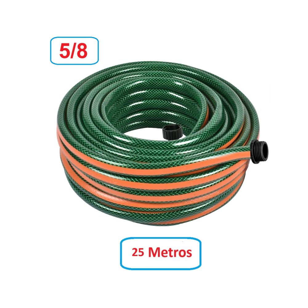 Manguera de Riego 5/8" Reforzada 25 Metros Truper
